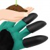 2 Pairs Plastic Claws Gardening Gloves for Digging Planting Gardening Gloves   569888660